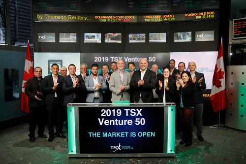 2019 TSX Venture 50 Opens the Market (CNW Group/TMX Group Limited)