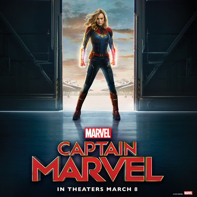 Marvel Studios’ “Captain Marvel” opens on March 8, 2019 in U.S. theaters.