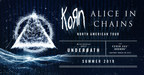 KORN And ALICE IN CHAINS Announce Summer Co-Headline Amphitheater Tour With Special Guest Underoath