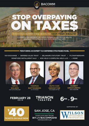Silicon Valley Investment Club Hosts World Class Capital Gains Tax-Deferral Panel