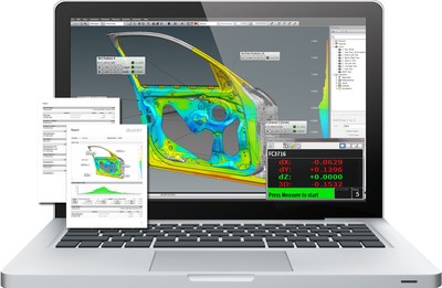 FARO BuildIT Metrology 2019 performs inspections on parts and assemblies including CAD-to-Part color deviation analysis. FARO BuildIT Metrology 2019 performs inspections on parts and assemblies including CAD-to-Part color deviation analysis.