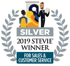 Agilence Wins Silver for Customer Service Department of the Year at 2019 Stevie® Awards