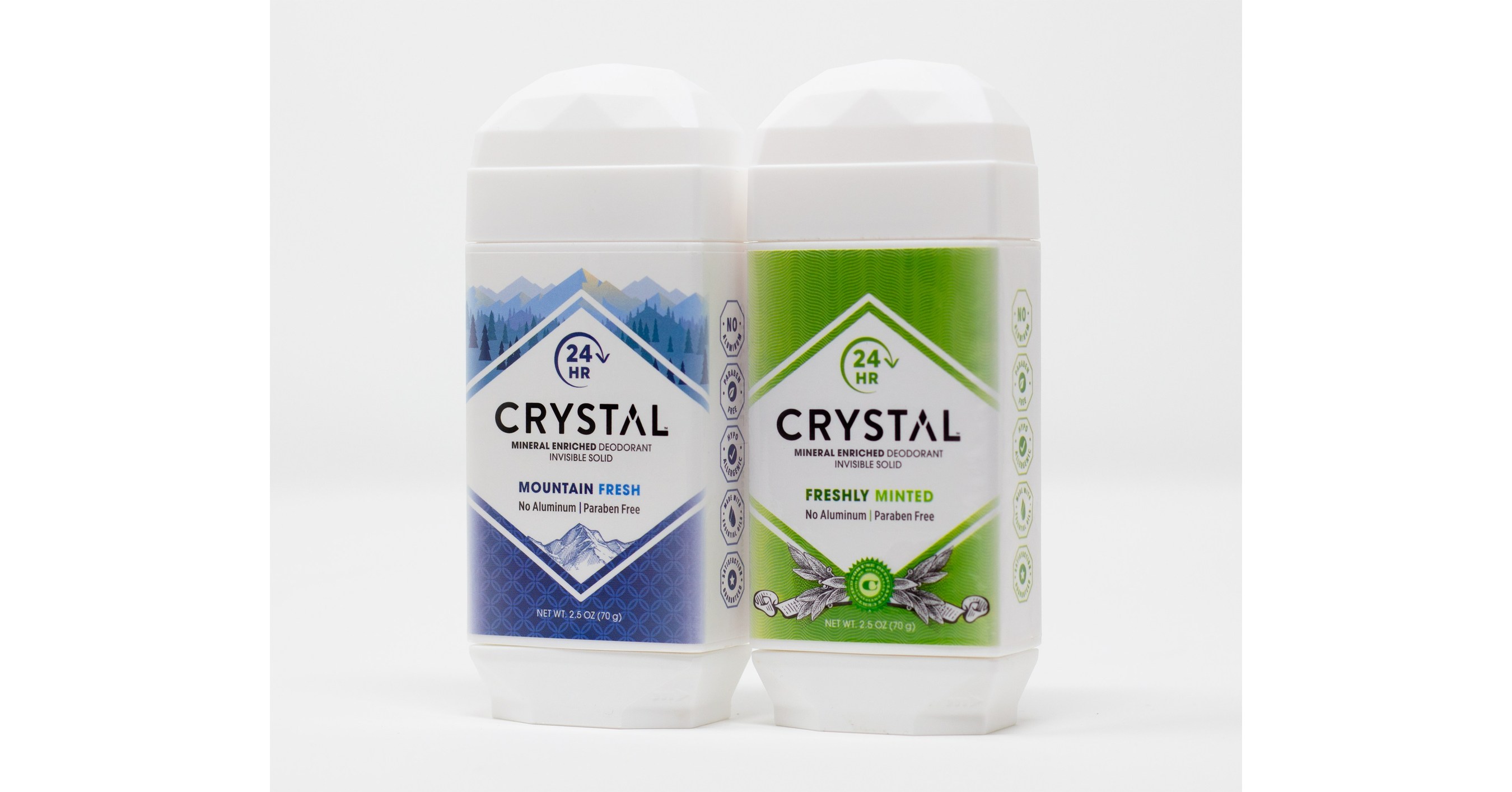 CRYSTAL BODY DEODORANTS™ Take Minerals To A New Level