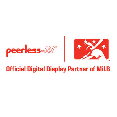 Minor League Baseball™ (MiLB™) today announced that Peerless-AV® — a leading manufacturer and provider of audio-visual products — will be the “Official Digital Display Partner of MiLB.”