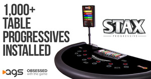 AGS Celebrates Major Milestone In Table Games Business As Its Table Progressive Installed Base Surpasses 1,000 Units