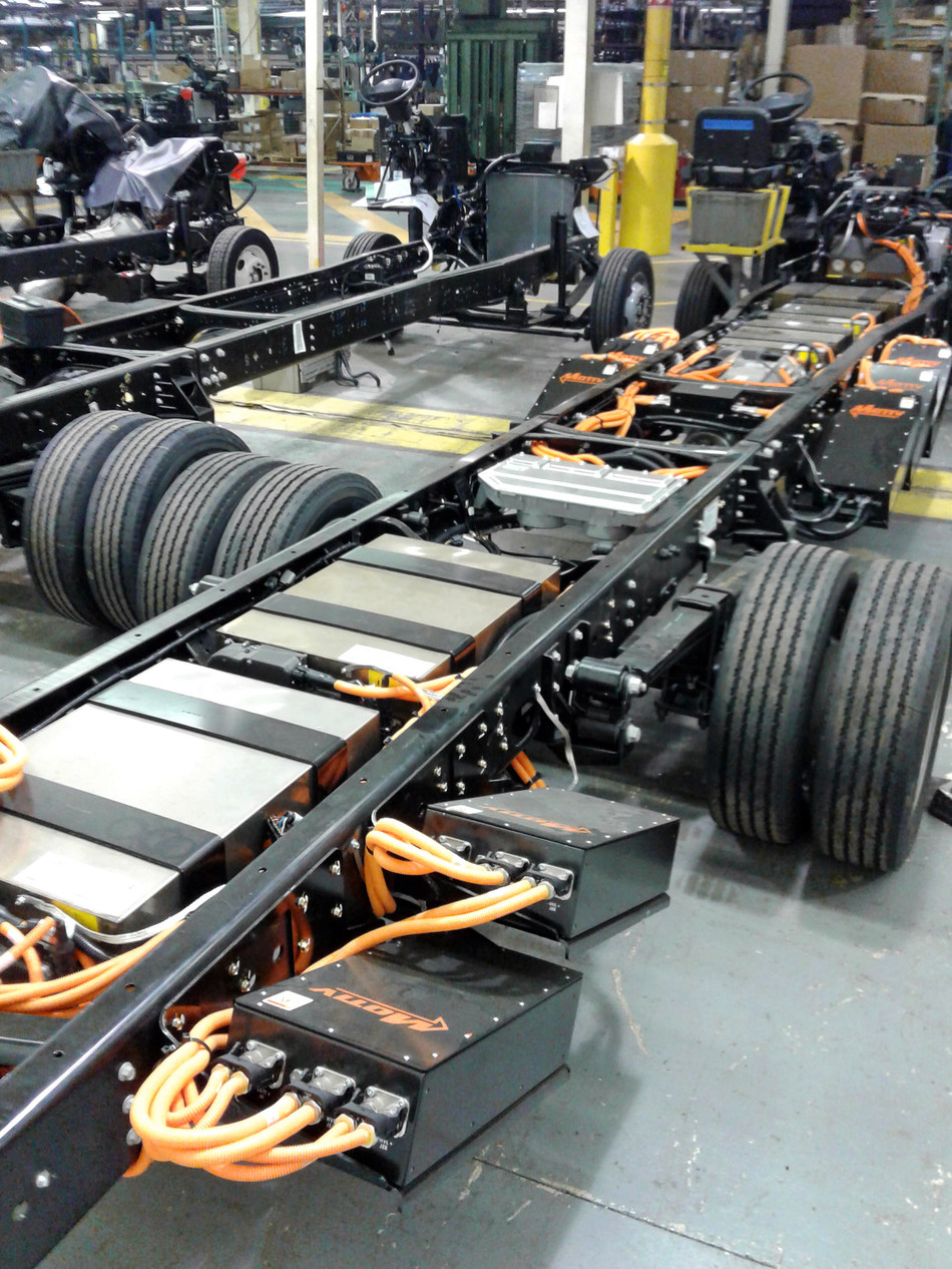 As a Ford eQVM certified producer, Motiv worked with Detroit Custom Chassis to optimize production requirements of the electric EPIC chassis to enable it to seamlessly slot into the same assembly lines producing internal combustion engine-powered chassis.