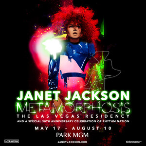 Global Music Icon Janet Jackson Announces Las Vegas Residency Metamorphosis At Park MGM