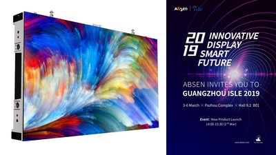 Absen to Launch Latest Narrow Pixel LED Solutions at ISLE 2019