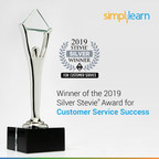 Simplilearn Wins 2019 Stevie® Award for Customer Service Success