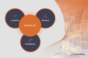 Kontakt.io bringt mit Simon AI die nächste Generation der Standort- und Sensoranalytik zu SMB