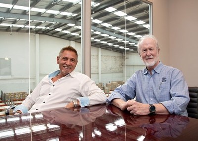Excite Founder Gerrard Giummarra and Adam & Eve New Business Manager Bob Christian