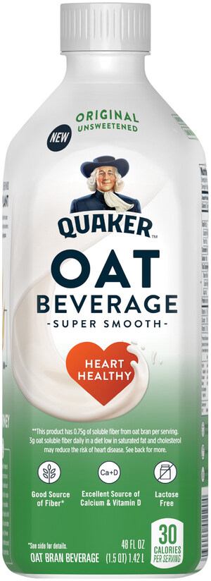 Quaker Oat Beverage Splashes Into Dairy-Alternative Market