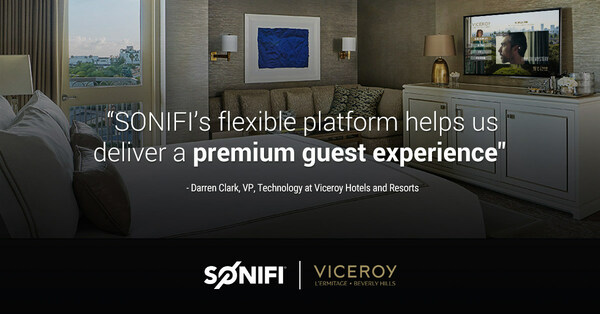 The luxury hotel - L'Ermitage Beverly Hills - selected SONIFI's Interactive solution to add to its already premium guest experience.