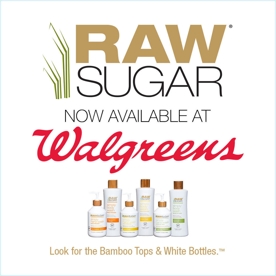 Raw Sugar Living Launches into Walgreens Stores Nationwide