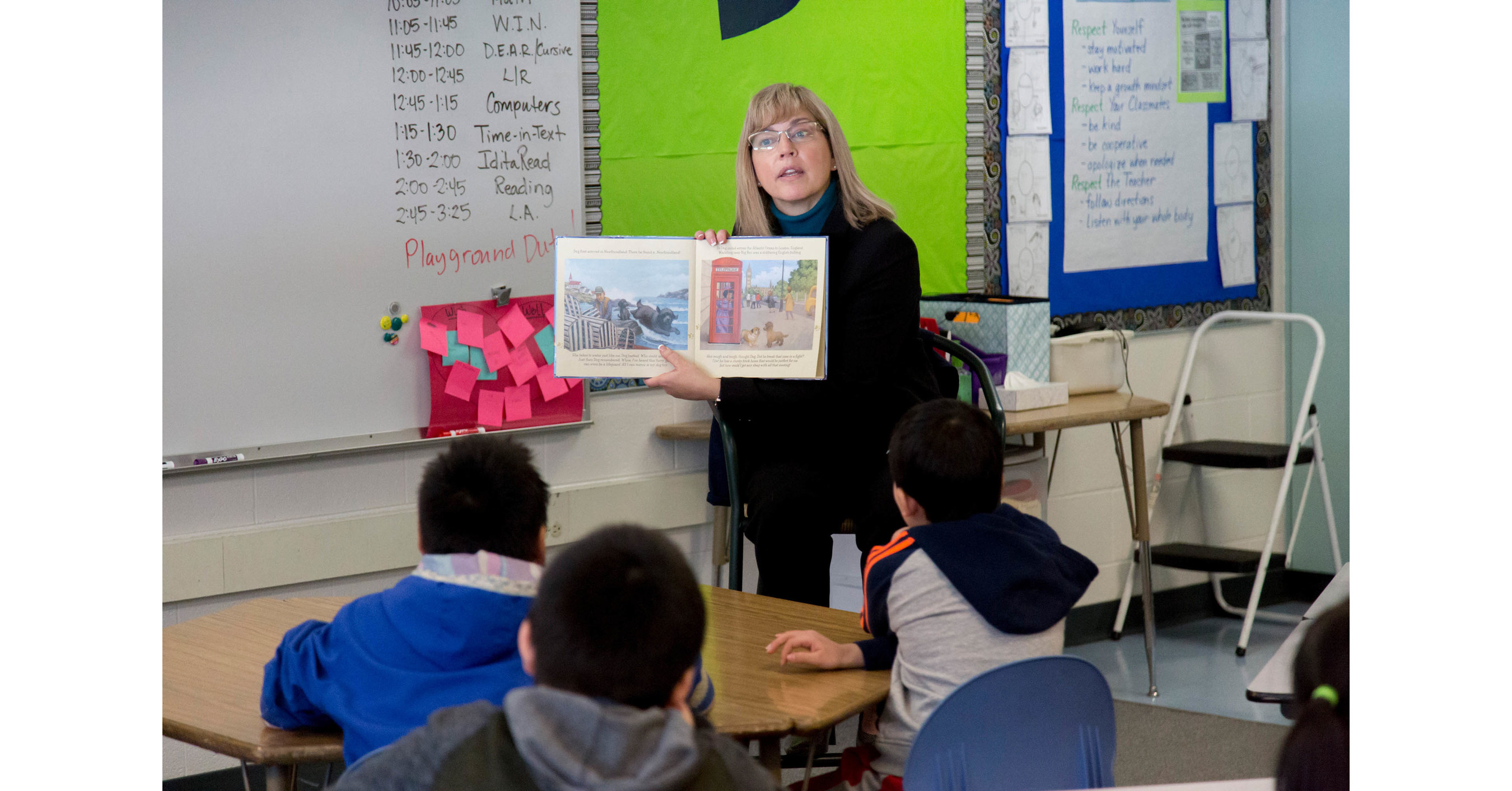 ExxonMobil Alaska Kicks Off IditaREAD 2019 at Nunaka Valley Elementary