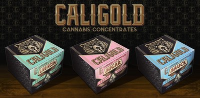 CALIGOLD launches Sugar, Sauce and Live Resin cannabis concentrate products to dispensaries across California (CNW Group/High Hampton Holdings Corp.)