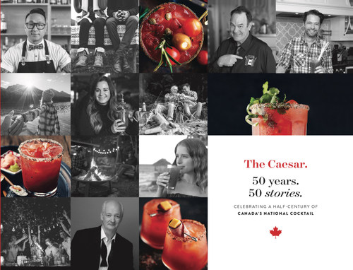 Limited edition book commemorates the 50th anniversary of The Caesar cocktail (CNW Group/The Caesar)