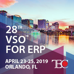 Technology Evaluation Centers (TEC) Moderates the 28th VSO™ for ERP, the Nation's Leading ERP Event