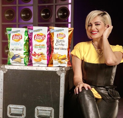 Lay's Partners With Bebe Rexha To Create Perfect Harmonies With First-Ever Music-Inspired Chip Flavors That Unlock New Custom Songs