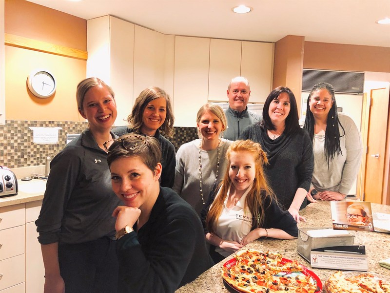 Love, Terso gathers together to make homemade pizza with The Ronald McDonald House Charities of Madison.
