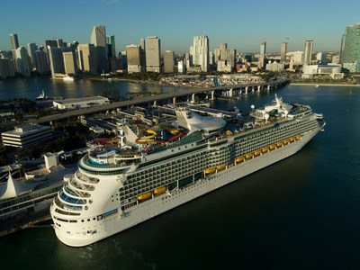 Following a major $115 million amplification, Navigator of the Seas arrives into her new homeport in Miami, FL. The action-packed ship will sail to the Caribbean beginning Friday, March 1, 2019.