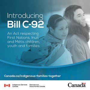 Bill C-92 Introduced in Parliament: An Act respecting First Nations, Inuit, and Métis Children, Youth and Families