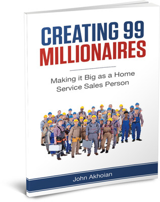 99 Millionaires, a new book from Rooter Hero founder and owner John Akhoian about his goal to create 99 millionaires in the home service industry, is now available.