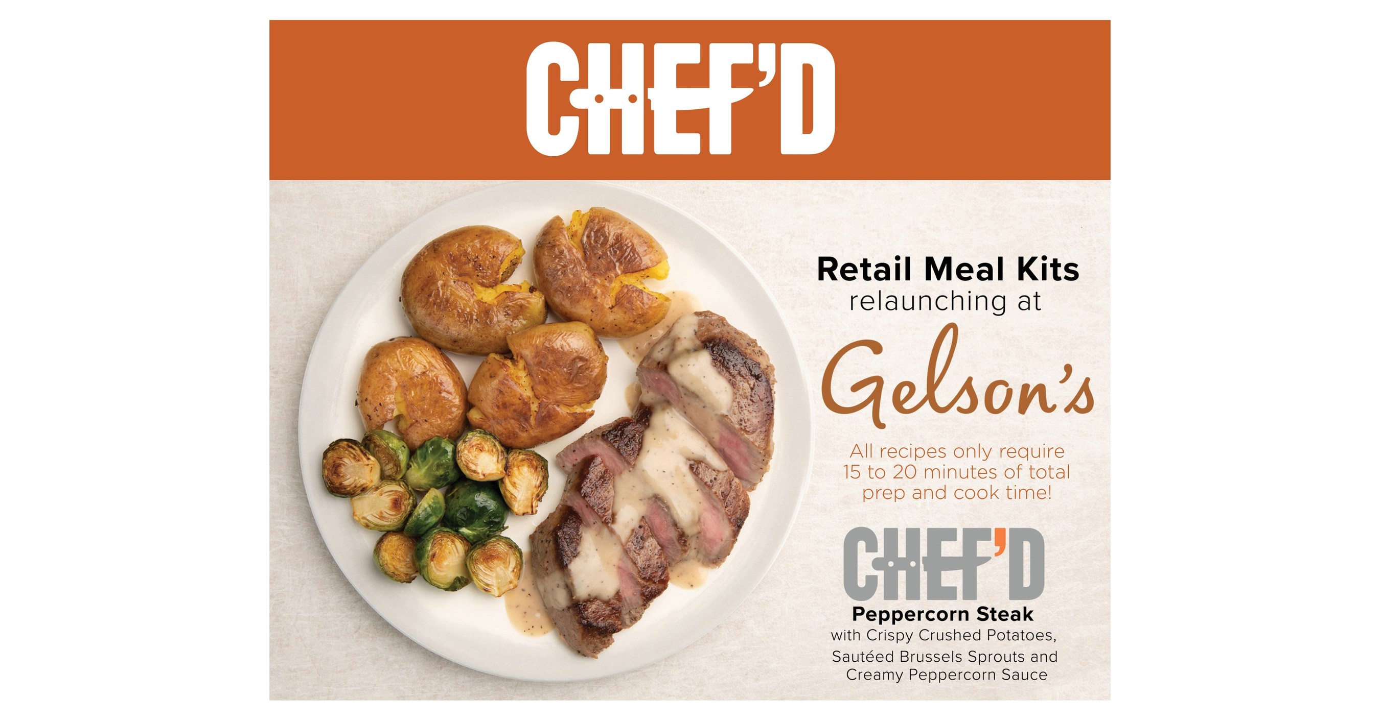 Retail meal kits now available in Gelson's Markets