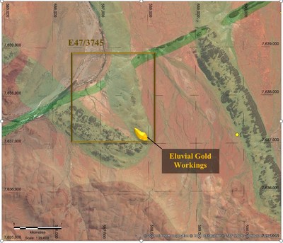 Figure 1. Tardarinna Project - Project Geology & Historical Mining (CNW Group/Pacton Gold Inc.)