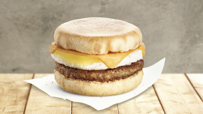 A&W’s Beyond Meat Sausage & Egger, made with a 100% plant-based breakfast sausage patty. (CNW Group/A&W Food Services of Canada Inc.)