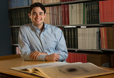 Science journalist Joshua Sokol. Photo by Laurence Kesterson.