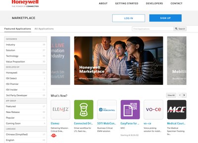 The Honeywell Marketplace provides companies with direct access to review and purchase enterprise software