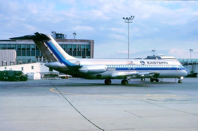 Eastern Air Lines DC-9 Tail #N8990E