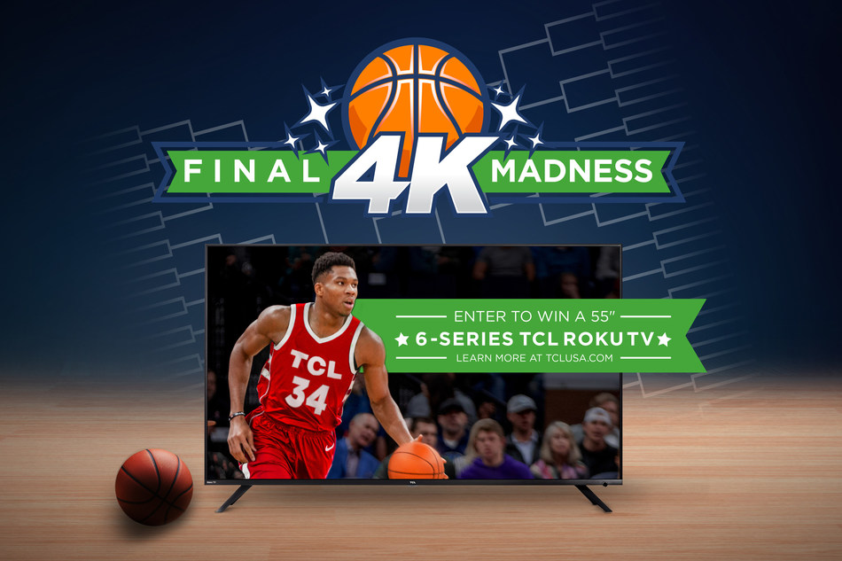 TCL Tips-Off College Basketball Tournament with The Final 4K Madness Giveaway