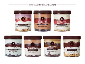 Talenti® Gelato &amp; Sorbetto Gives Fans the Ultimate Gelato Indulgence with New Talenti Gelato Layers