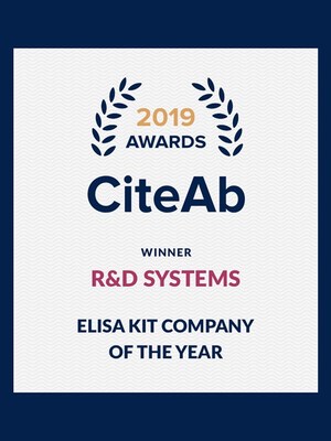 R&D Systems wins ELISA kit company of the year award