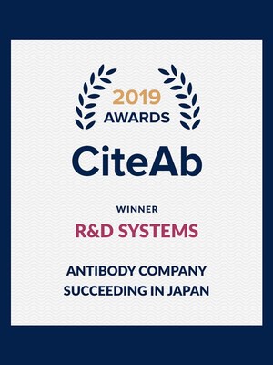 R&D Systems wins Antibody company succeeding in Japan award