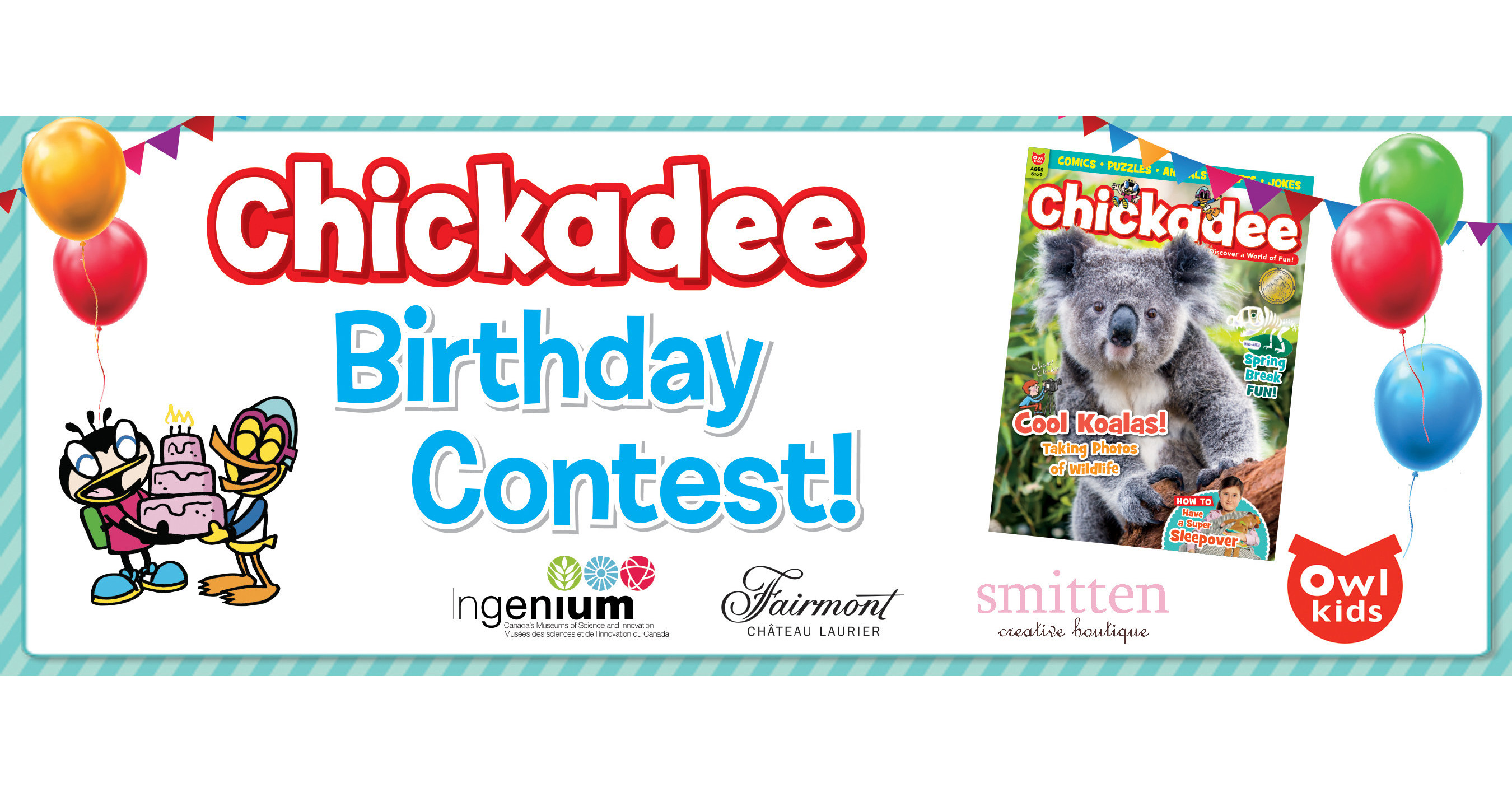 Owlkids  Chickadee's Stikbot Contest - Owlkids