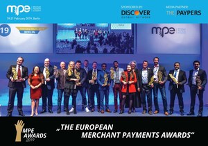 Les noms des lauréats européens des prix Merchant Payments Ecosystem 2019 sont dévoilés