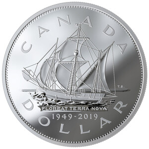 La Monnaie royale canadienne met à l'honneur le célèbre navire de Jean Cabot pour marquer les soixante-dix ans depuis l'entrée de Terre-Neuve-et-Labrador dans la Confédération