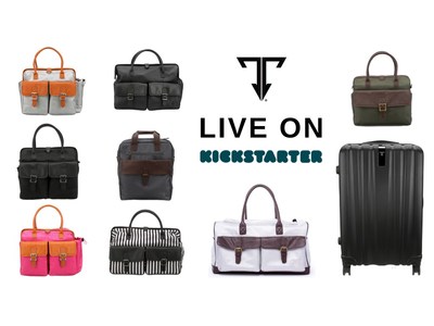 Meet THE TRAVELER leak-proof luggage collection.  Now live on Kickstarter.