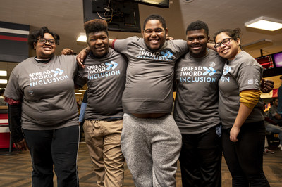 Special Olympics Athletes and Partners spreading the word for inclusion at a local youth event in D.C.