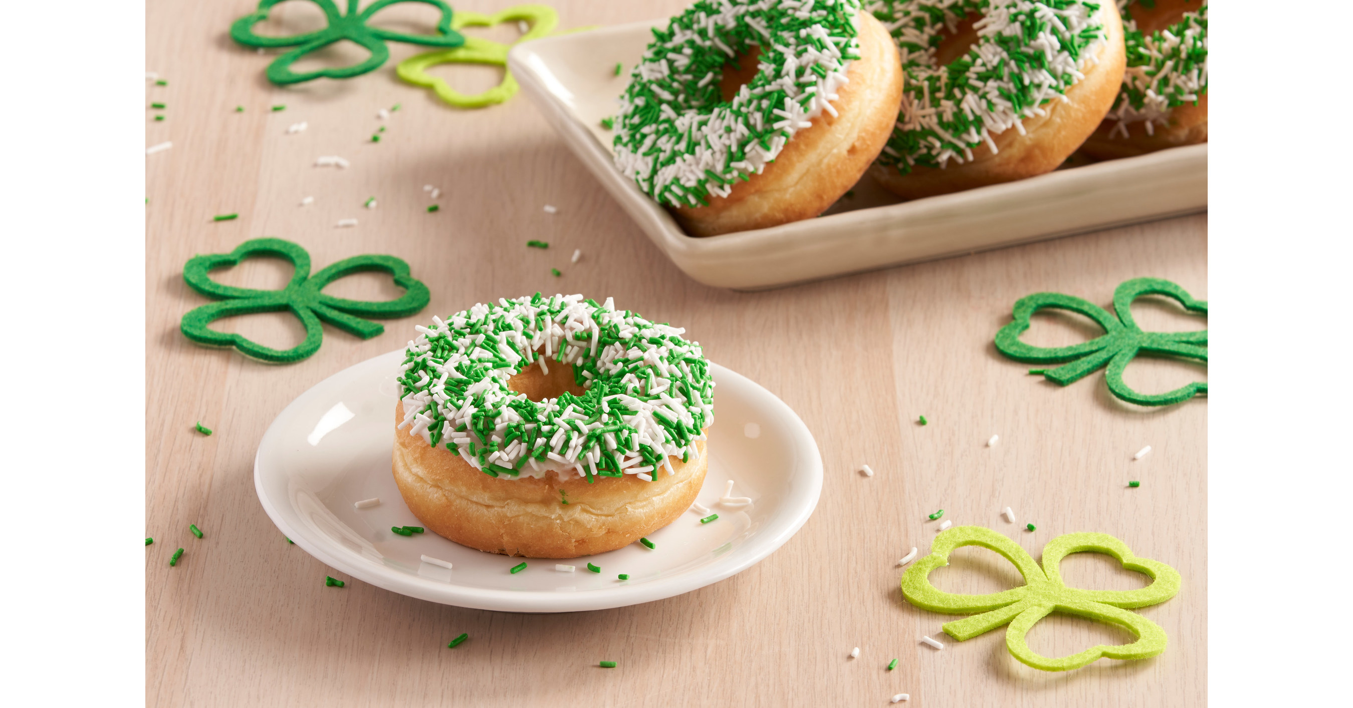 Tim Hortons® celebrates St. Patrick's Day and NEW strawberry baked goods  and beverages for March