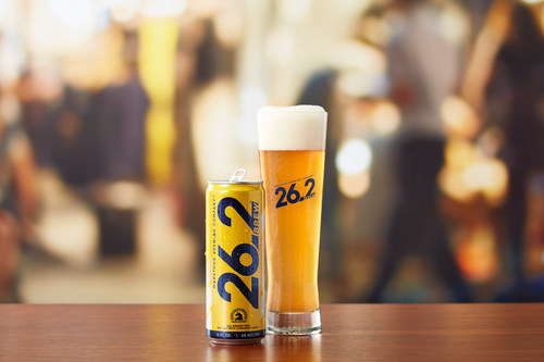 Marathon Brewing releases 26.2 Brew, offering runners a new refreshing reward for their hard work that tastes as satisfying as their accomplishments feel.