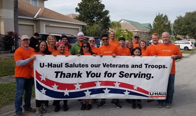 U-Haul is a proud sponsor of the Middleton family on the newest season of "Military Makeover with Montel" on the Lifetime network.