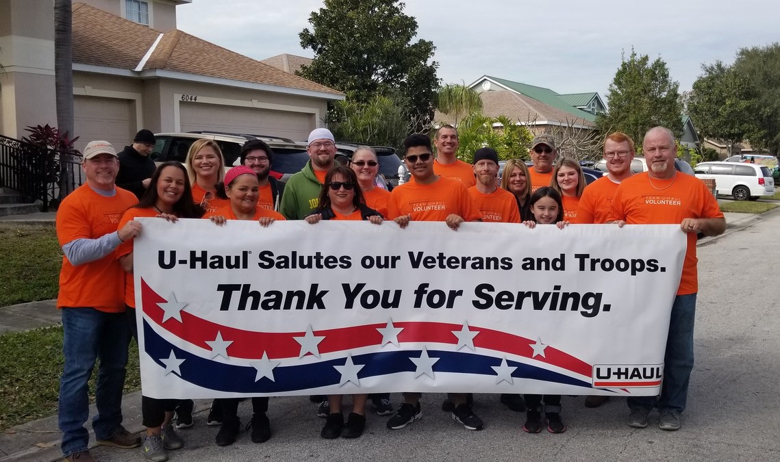 U Haul Helps Veteran Family On Military Makeover With Montel