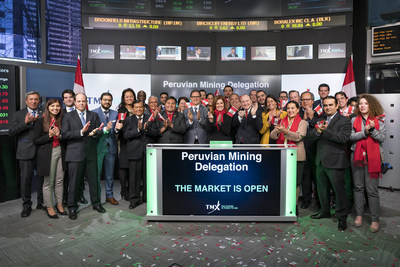 Peruvian Mining Delegation Opens the Market (CNW Group/TMX Group Limited)