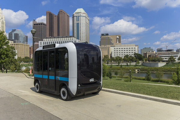 Olli by Local Motors, the World's first self-driving, cognitive, 3D-printed shuttle.