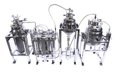 Precision Extraction Solution's X40 MSE - Multi-Solvent Extractor for Cannabis and Hemp Extraction.