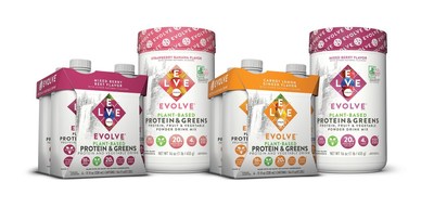 New EVOLVE® Protein & Greens products